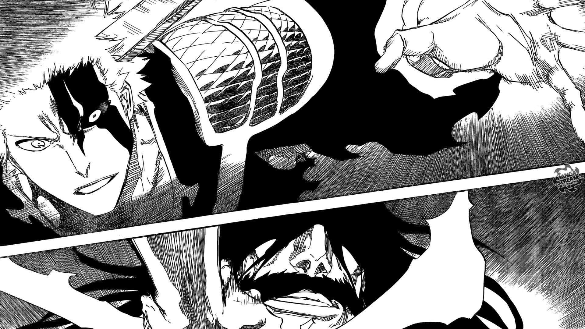 A manga panel from Tite Kubo&#039;s series (Image via Shueisha)