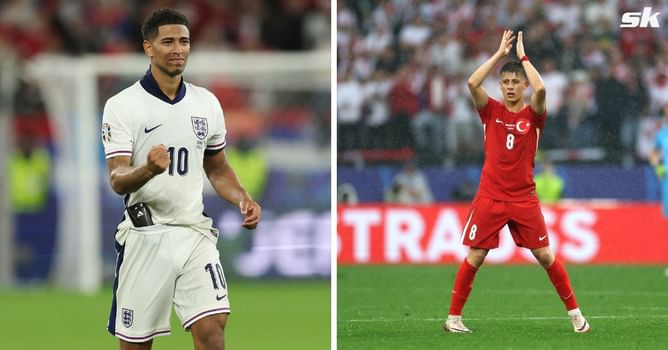 Jude Bellingham reacts to Real Madrid teammate Arda Guler scoring wonder goal at Euro 2024