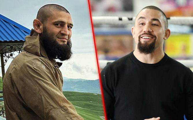 Robert Whittaker has request for Khamzat Chimaev after latter's immediate reaction to UFC Saudi Arabia