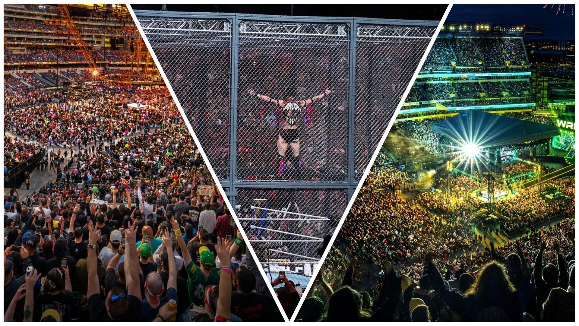 WWE crowds at WrestleMania events, Hell In a Cell at WrestleMania