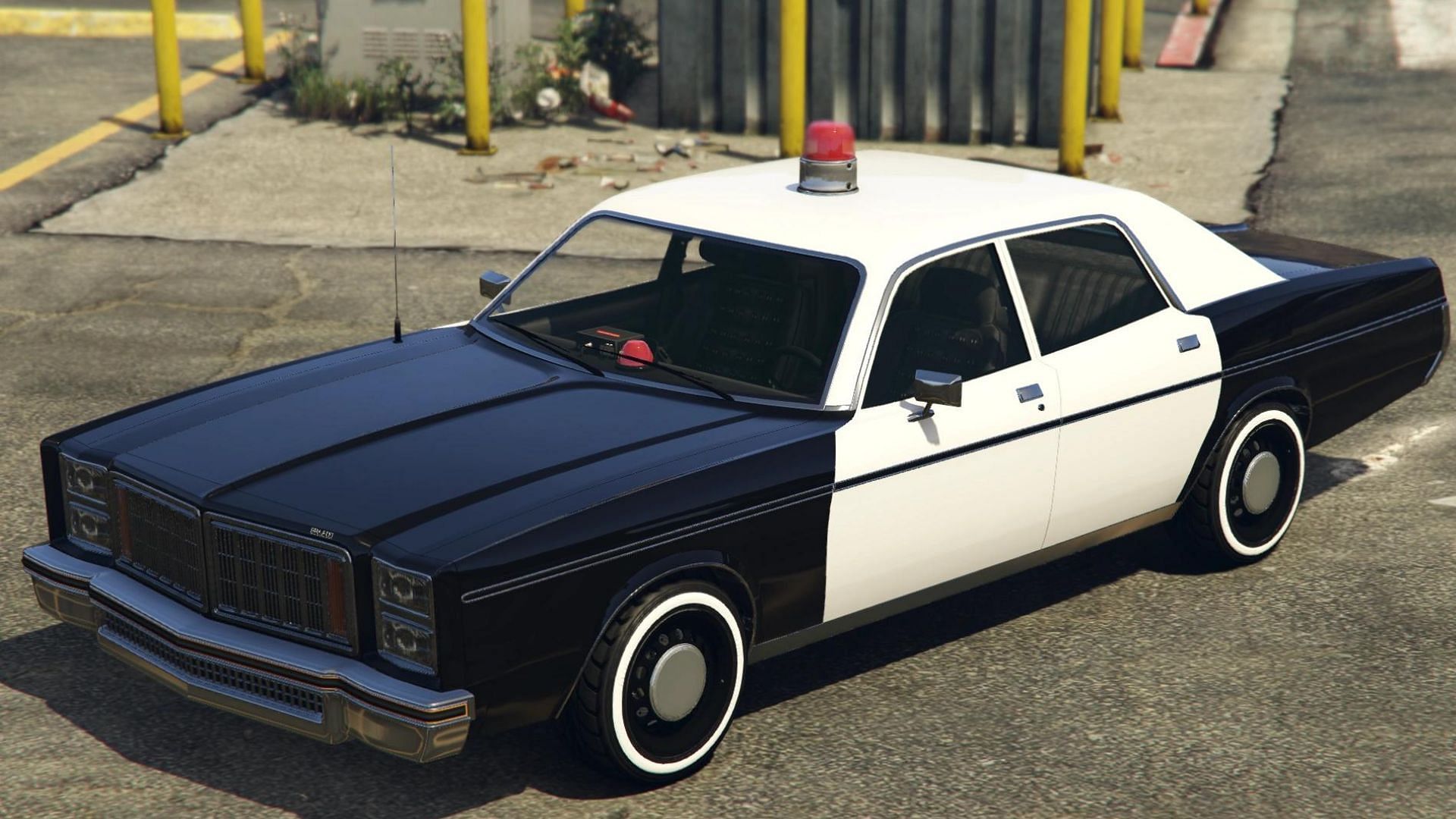 Greenwood Cruiser is one of the best cop cars in the game (Image via Rockstar Games)