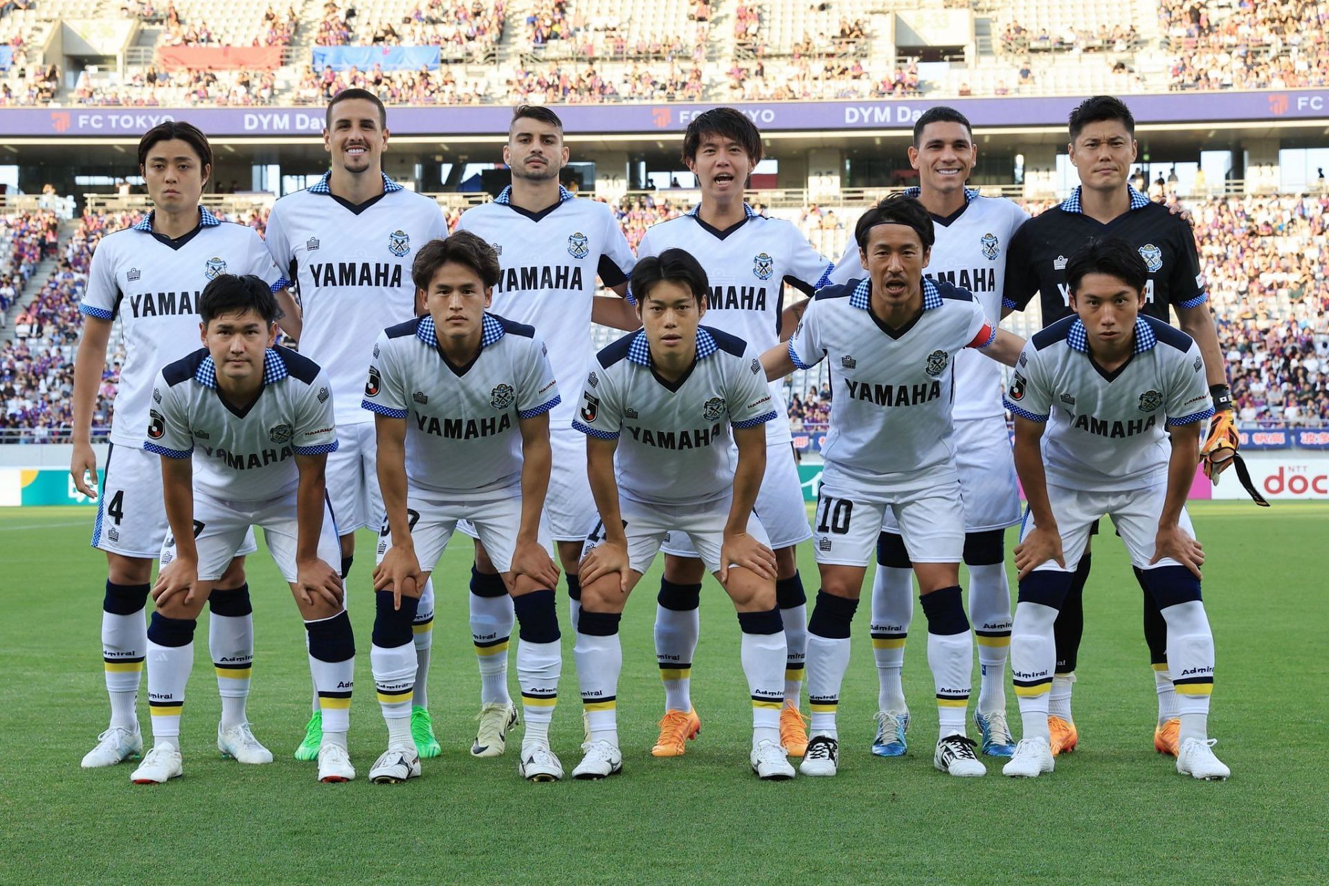 Jubilo face Shonan Bellmare on Sunday. (Credit: @Jubiloiwata_YFC Twitter)