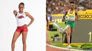 Who is Nickisha Pryce? Get to know the Arkansas Razorback who ran the 400m world lead and broke the National record at the NCAA Outdoor Championships