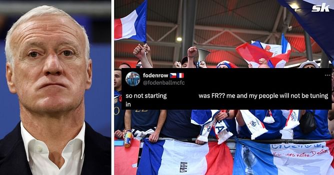 "Will not be tuning in", "Zero creativity" – France fans fume as experienced star is benched for Euro 2024 clash against Poland