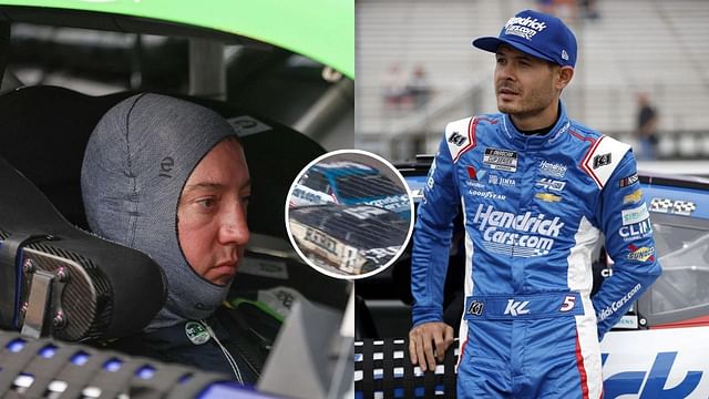 Fraud doesn't deserve a waiver" "Busch wrecked himself again" - NASCAR fans  split on Kyle Busch-Kyle Larson contact at WWT Raceway