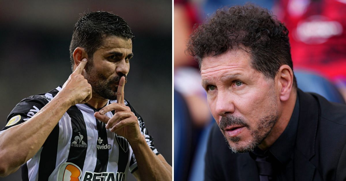 Diego Costa played under Diego Simeone at Atletico Madrid for five seasons.