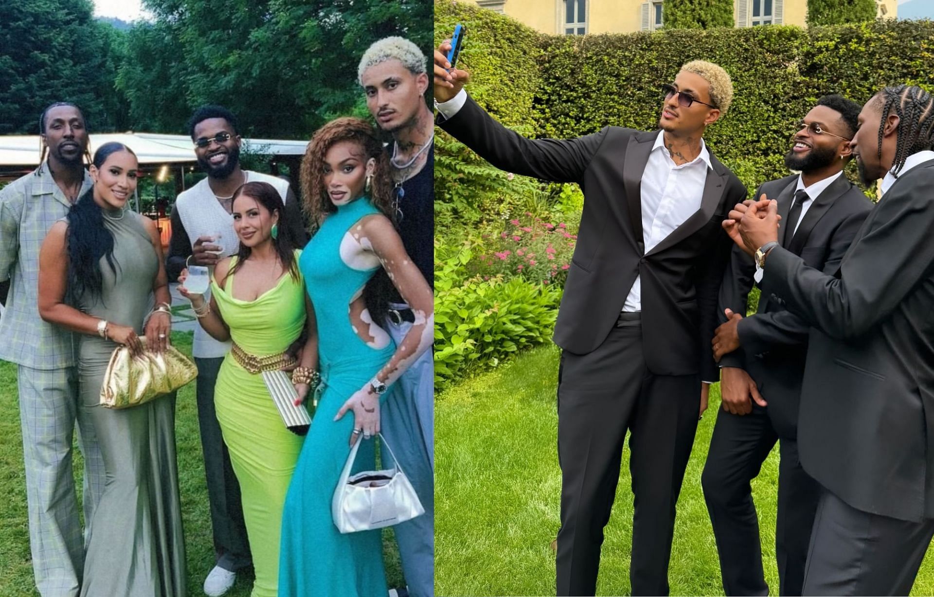 LOOK: A mini-reunion of the 2020 NBA Champions during Rajon Rondo&#039;s wedding