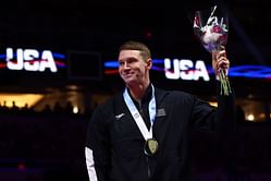 "The work's not done yet"- Ryan Murphy after becoming the first swimmer to win 100m and 200m backstroke at 3 consecutive Olympic Swimming Trials