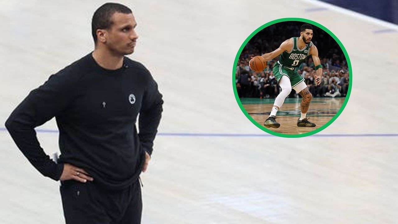 Joe Mazzulla shares how watching Batman The Dark Knight with Jayson Tatum helped young star handle expectations and pressure