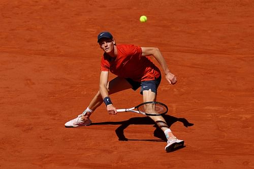 Jannik Sinner at the 2024 French Open.