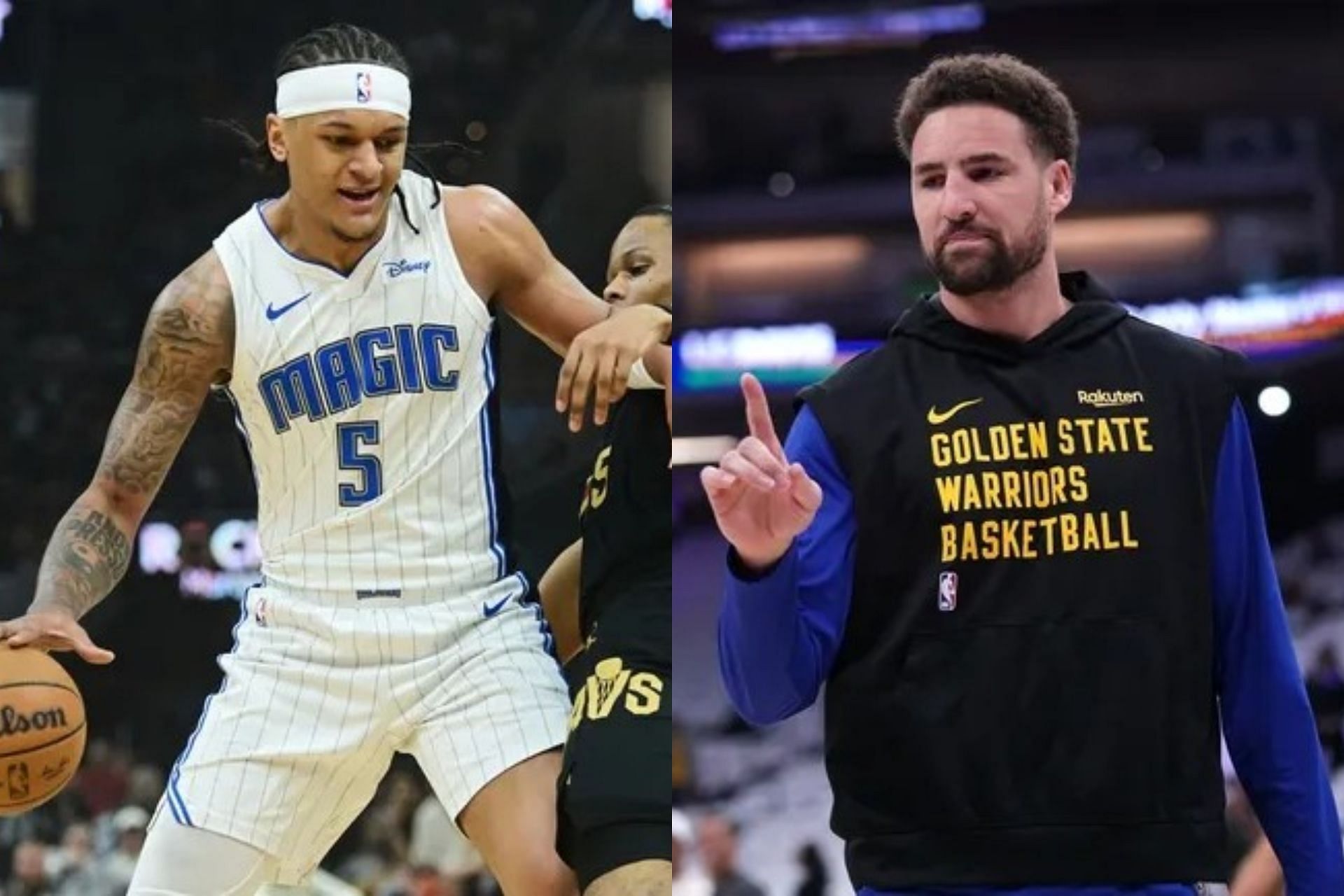 Paolo Banchero and Klay Thompson to team up? (Getty)