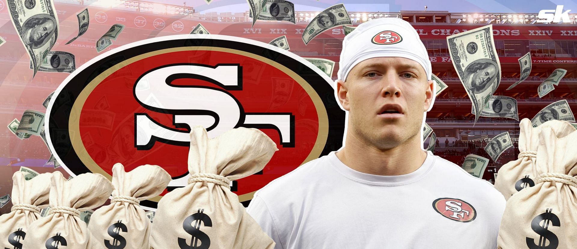 Christian McCaffrey contract extension Where does 49ers star's salary