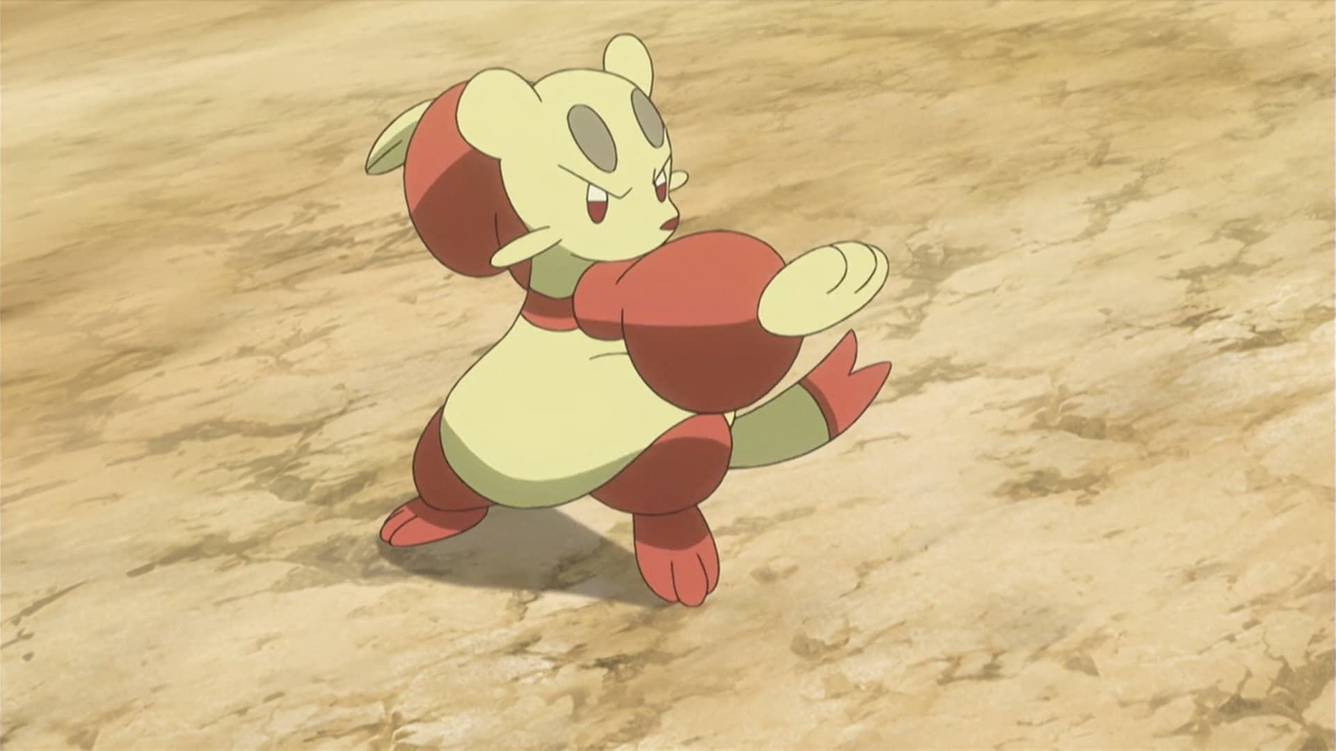 Mienfoo as seen in the anime (Image via The Pokemon Company)