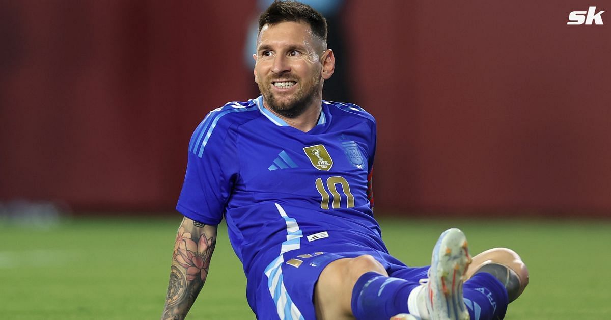 Lionel Messi for Argentina (image via Getty)