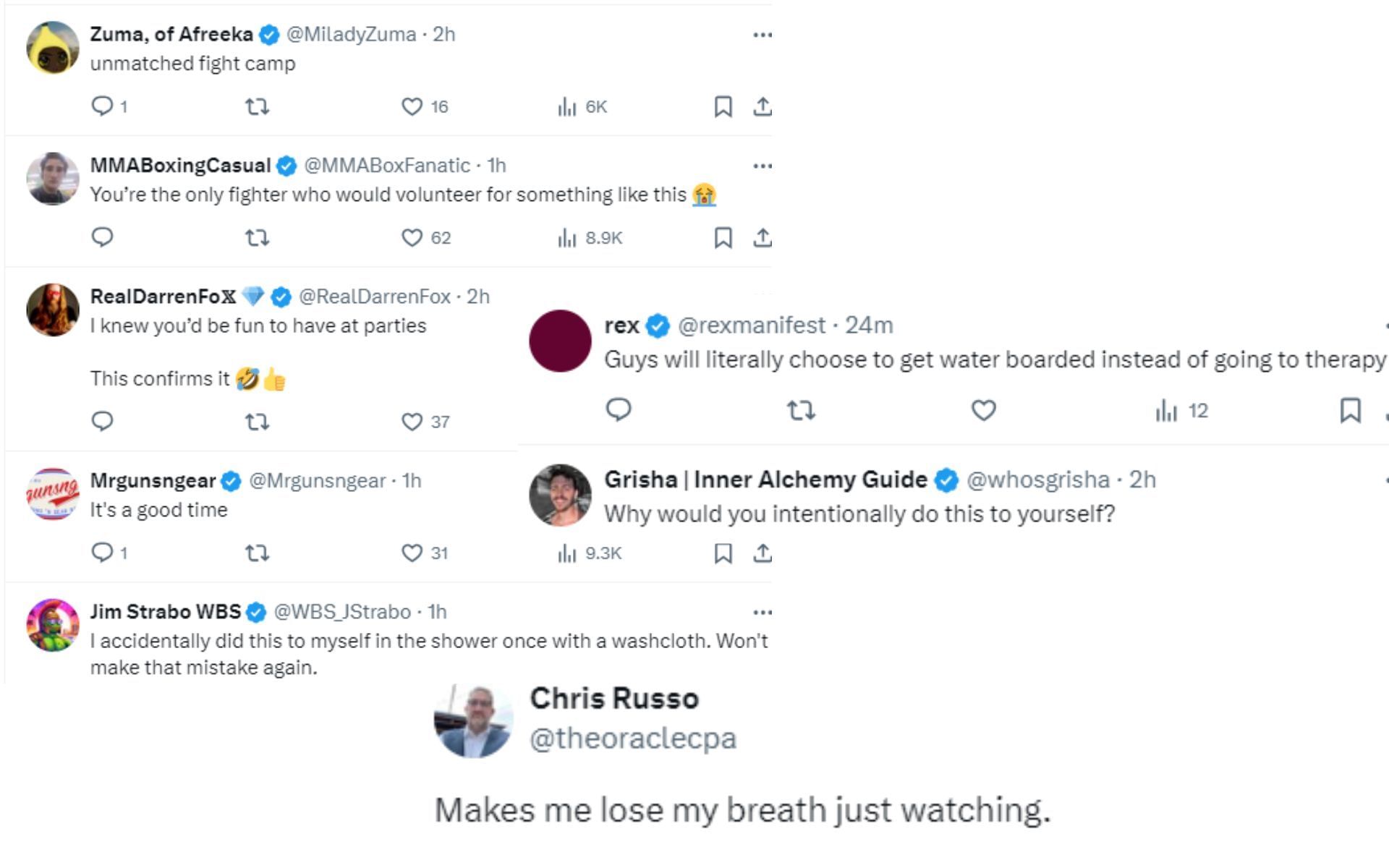 [Images Courtesy: @SStricklandMMA tweet thread on X]