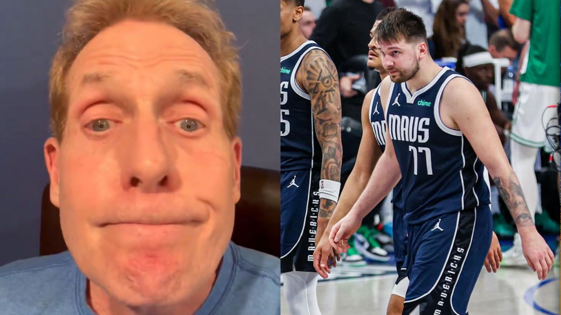 Skip Bayless criticizes Luka Doncic after Mavericks lose NBA Finals