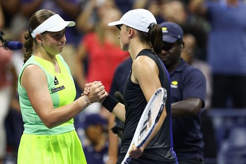 Jelena Ostapenko defeated Iga Swiatek at the 2023 US Open