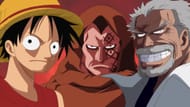 Luffy, Dragon, and Garp are members of the D. family (Image via Toei Animation)