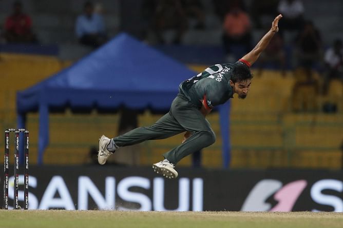 Bangladesh pacer Tanzim Sakib fined for breaching for Code of Conduct in T20 World Cup 2024 match vs Nepal