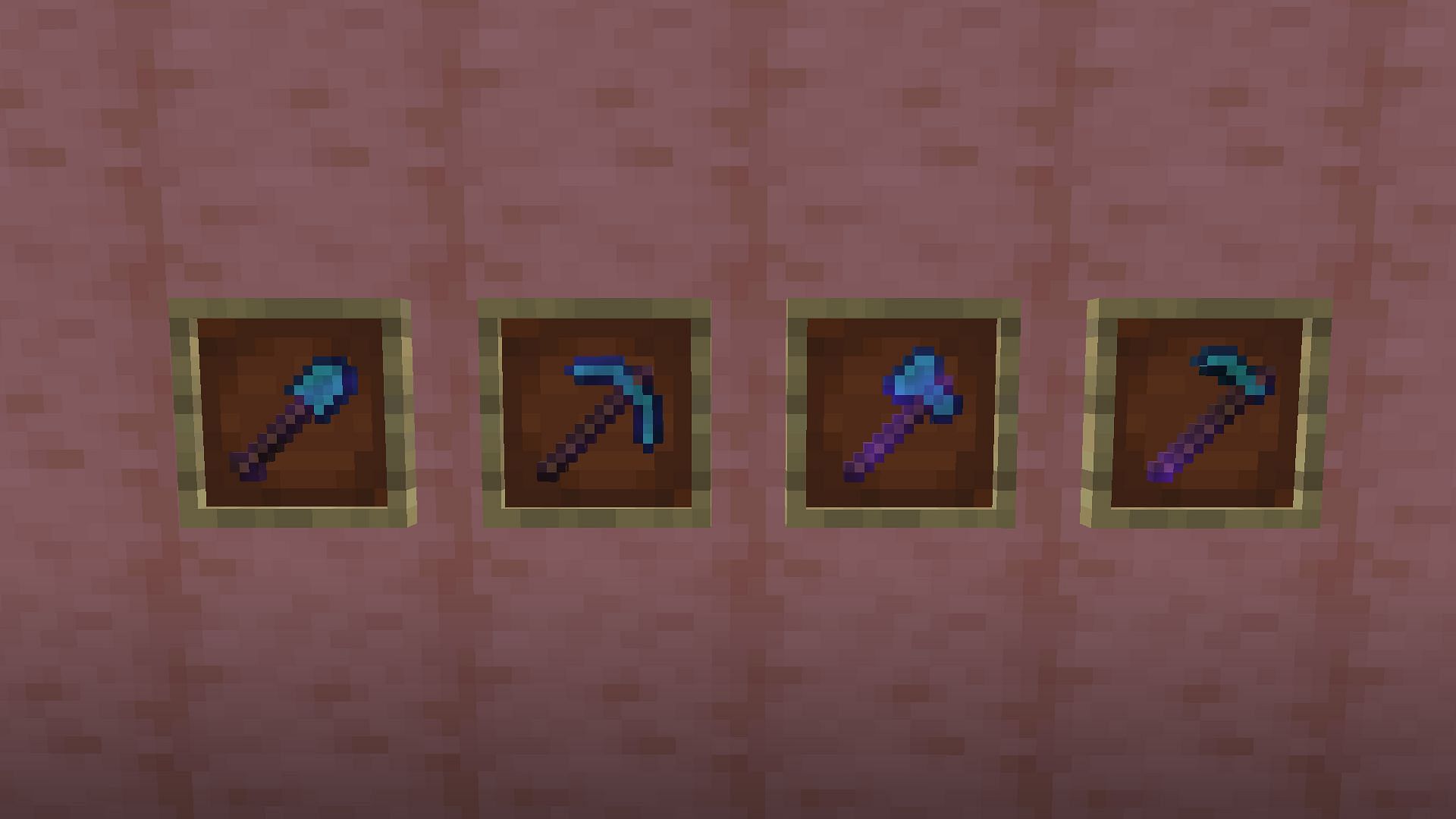 Tools that can have Fortune enchantment in Minecraft (Image via Mojang)