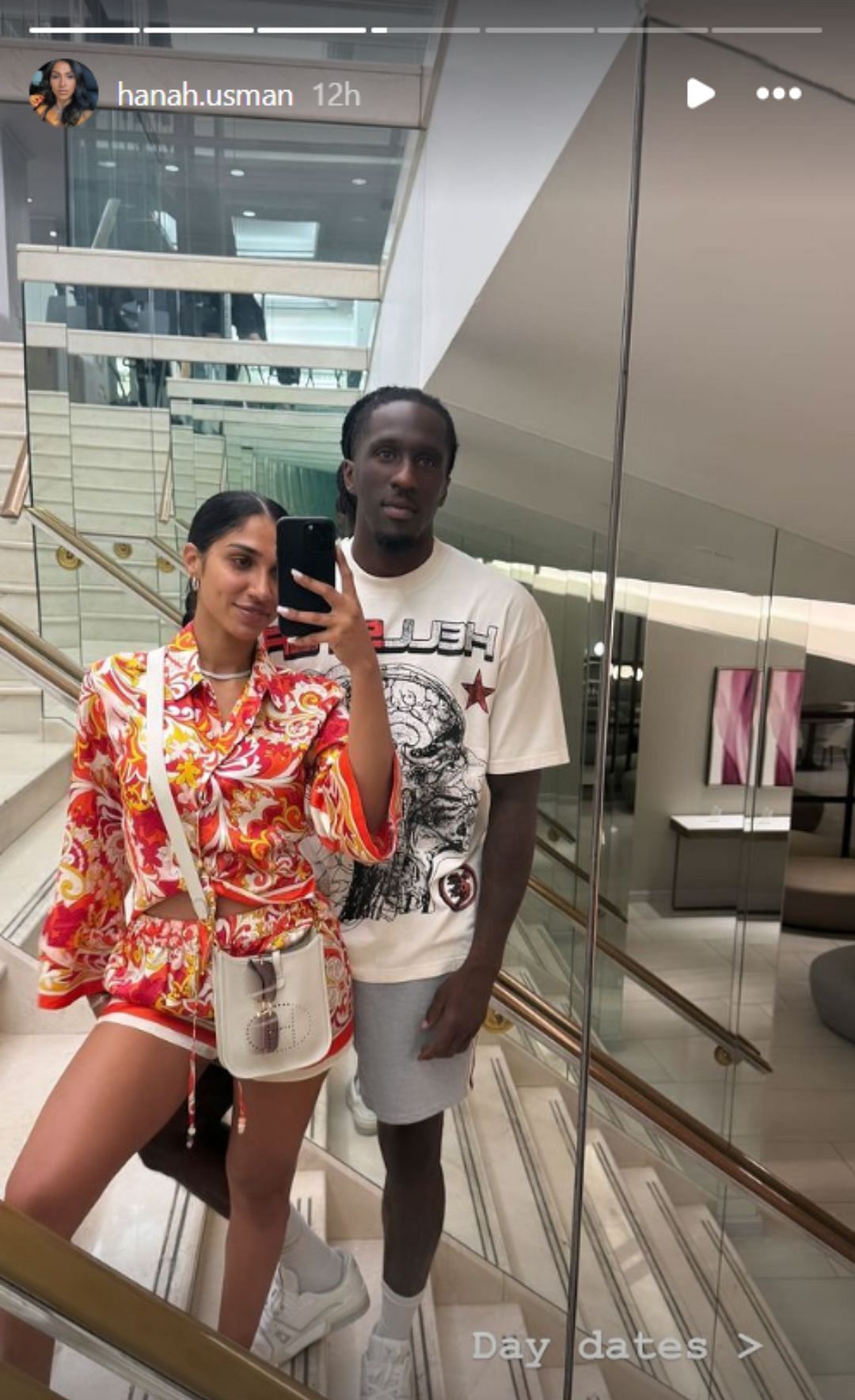 Hannah Usman rocks sunset-inspired outfit on &#039;day date&#039; with her husband (Image: Hanah Usman Instagram)