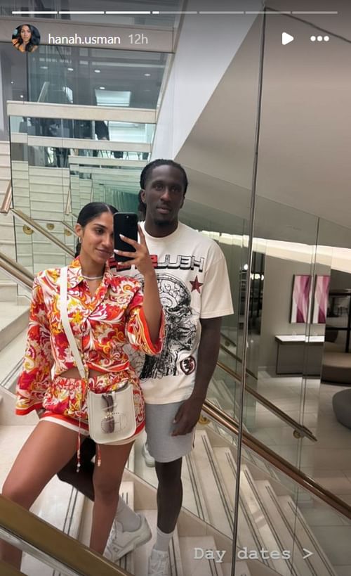 Hannah Usman rocks sunset-inspired outfit on 'day date' with her husband (Image: Hanah Usman Instagram)