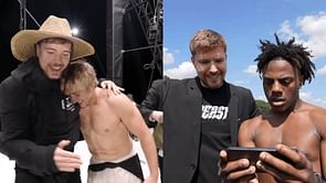 MrBeast showcases IShowSpeed and KSI's Wipeout Challenge in his latest video featuring Mack Hopkins