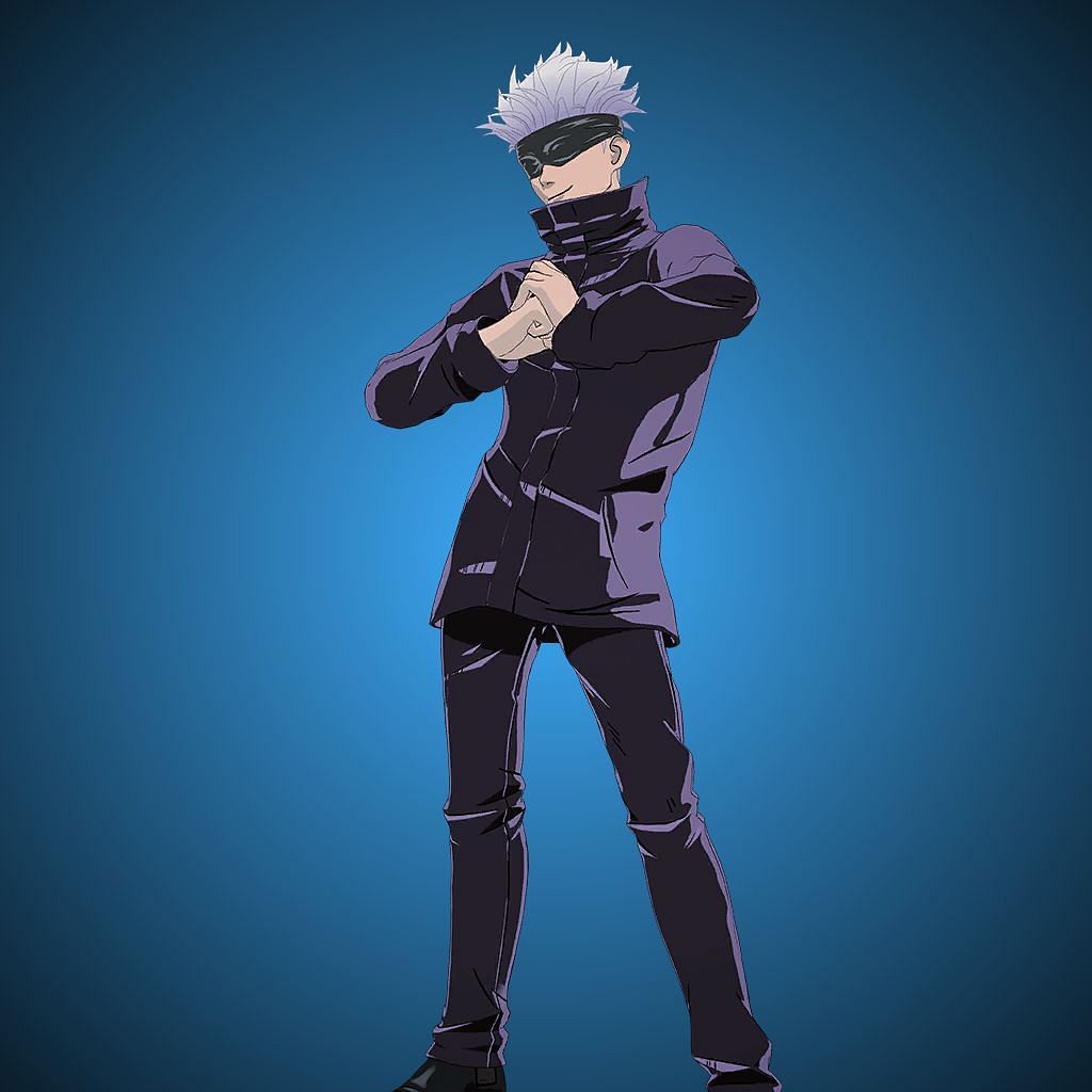 Satoru Gojo is a dynamic and beautiful skin to use in-game (Image via Epic Games)