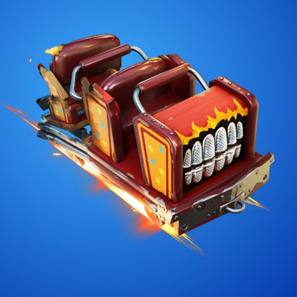 The Glider is modeled after the actual ride from Travis Scott&#039;s album. (Image via Epic Games)