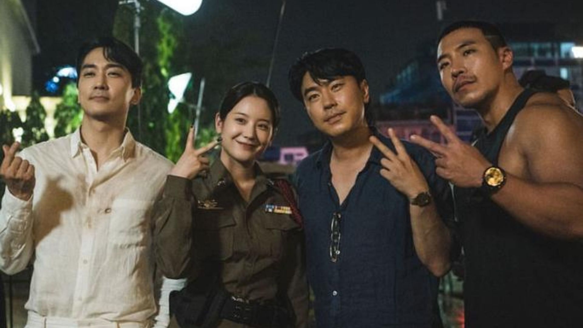 The Player 2: Master of Swindlers, featuring Ha-ri and his team (Image via Instagram/@tvndrama)