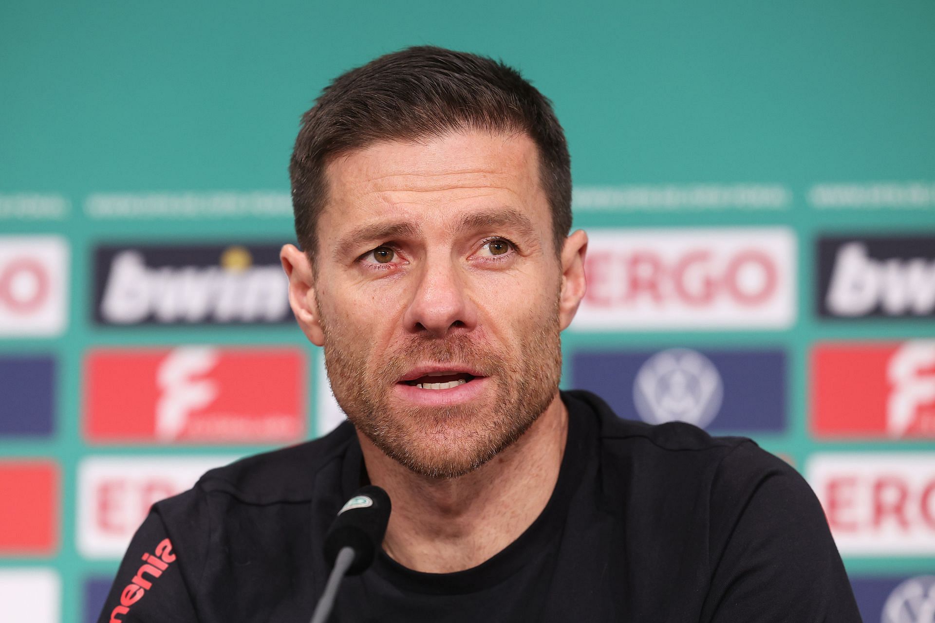 1. FC Kaiserslautern and Bayer 04 Leverkusen Press Conference - DFB Cup 2023/24 Final