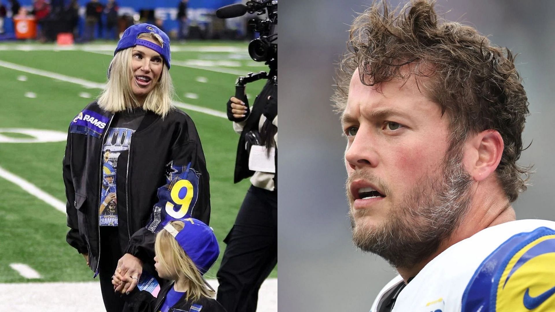 Matthew Stafford's appearance shocks wife Kelly as Rams QB kickstarts ...