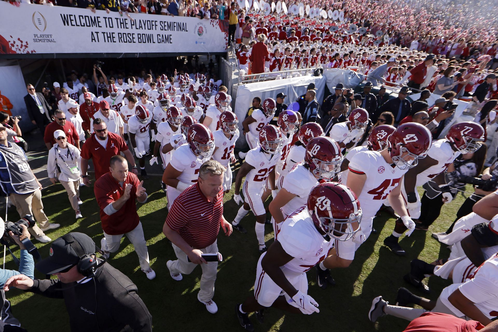 Rose Bowl Game - Alabama v Michigan