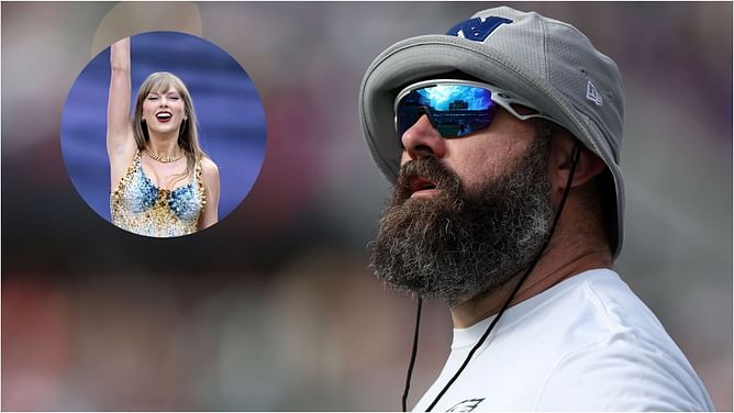 WATCH: Jason Kelce makes a young fan’s day outside Taylor Swift’s concert in London