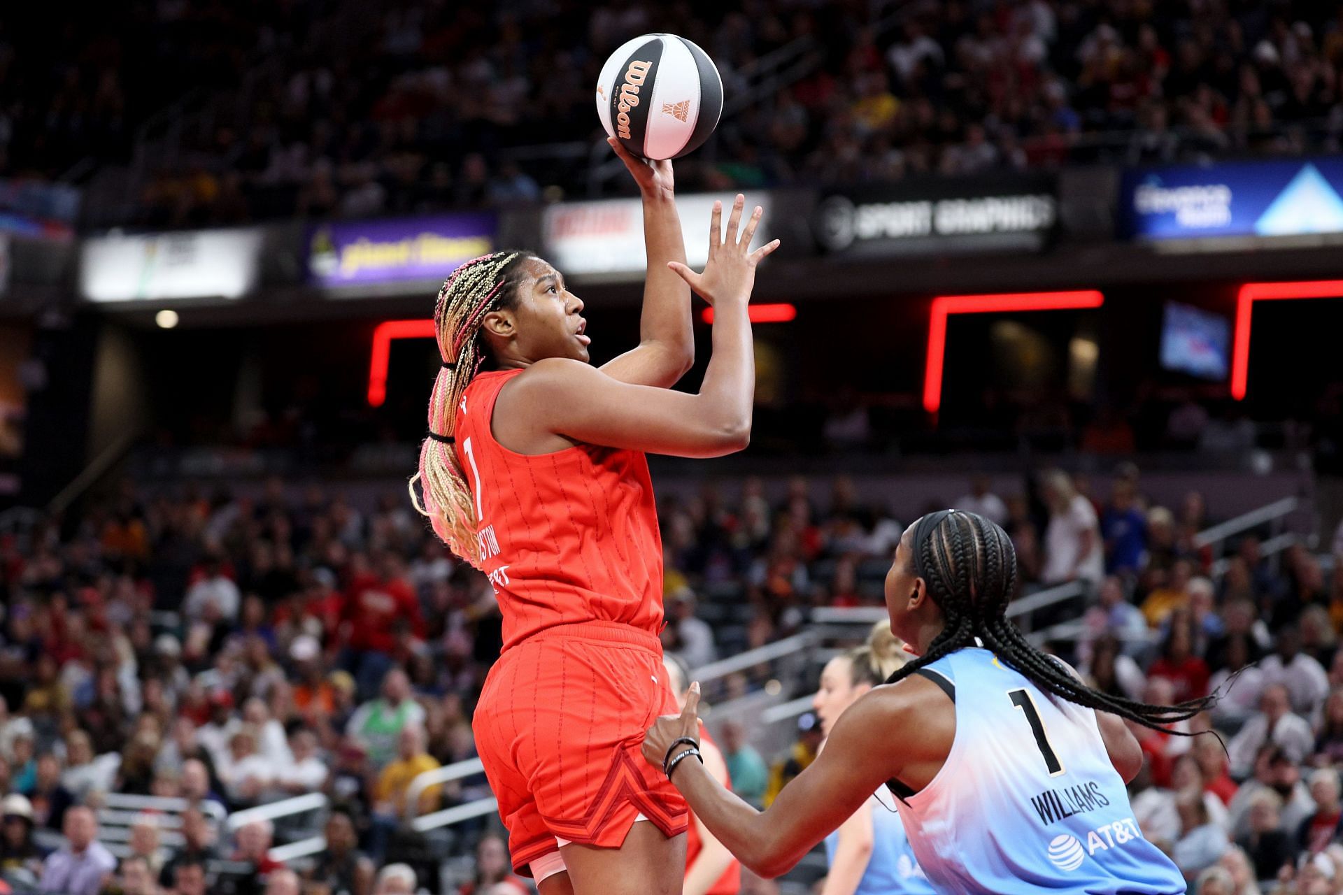 Indiana Fever&#039;s Aliyah Boston