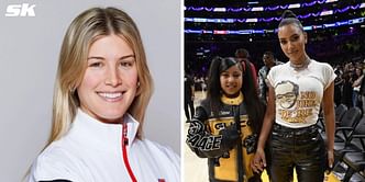 "I started it!" - Eugenie Bouchard takes credit for kickstarting trend after Kim Kardashian and North West hand out free Joe's Pizza in New York