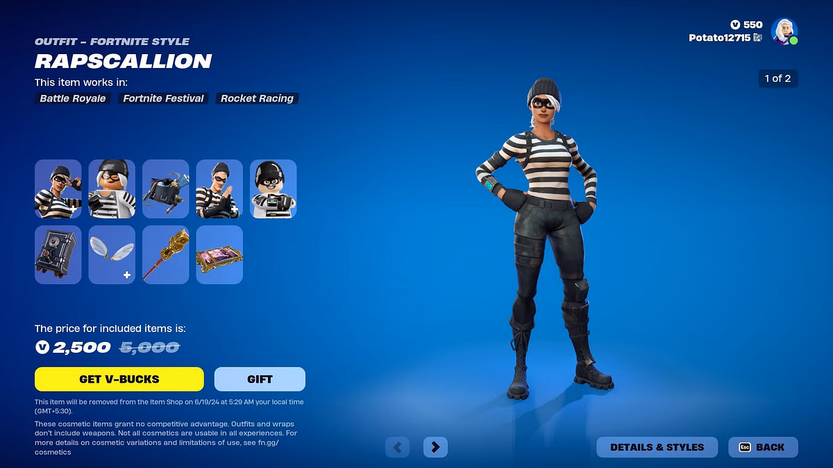 How to get Rapscallion and Scoundrel skin in Fortnite
