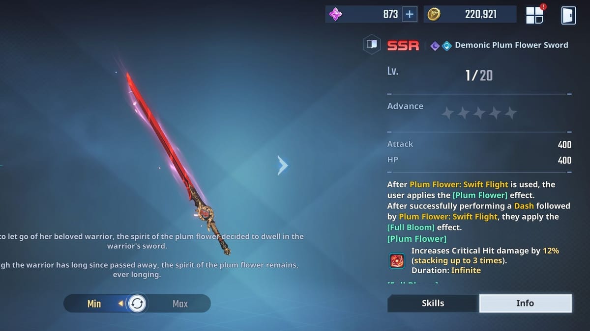 Solo Leveling Arise: Dupe priorities for Sung Jinwoo weapons
