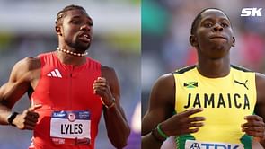 "There’s a difference from running in Jamaica to running at an Olympics"- Noah Lyles opens up on losing 100m Olympic season opener to Oblique Seville