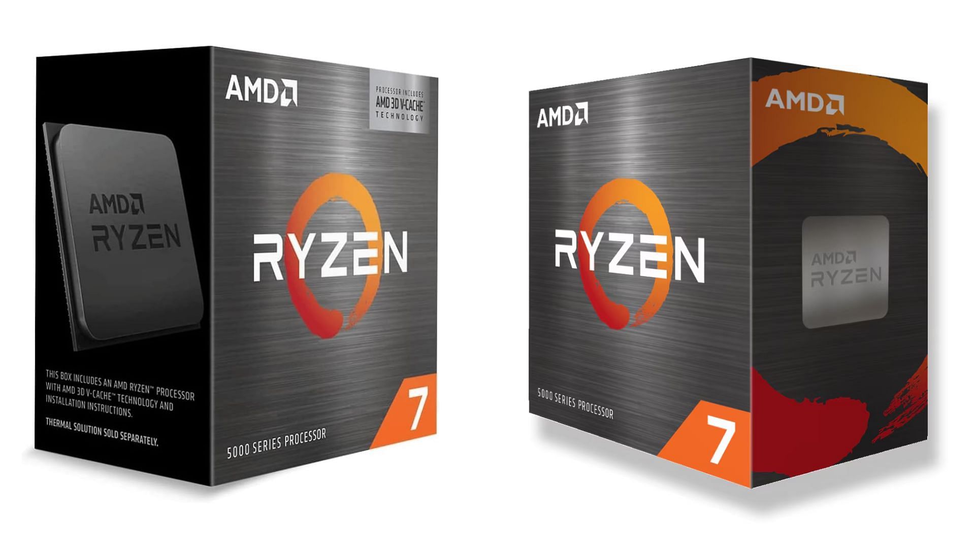 Choosing between the Ryzen 7 5800XT and Ryzen 7 5800X3D can be difficult (Image via Amazon and AMD)
