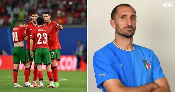 "He makes unnecessary movements" – Giorgio Chiellini says Portugal star takes Cristiano Ronaldo 'out of the game', questions partnership