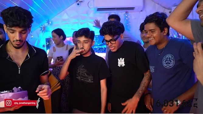 BGMI star Jonathan Gaming hits six million subscriber mark on YouTube