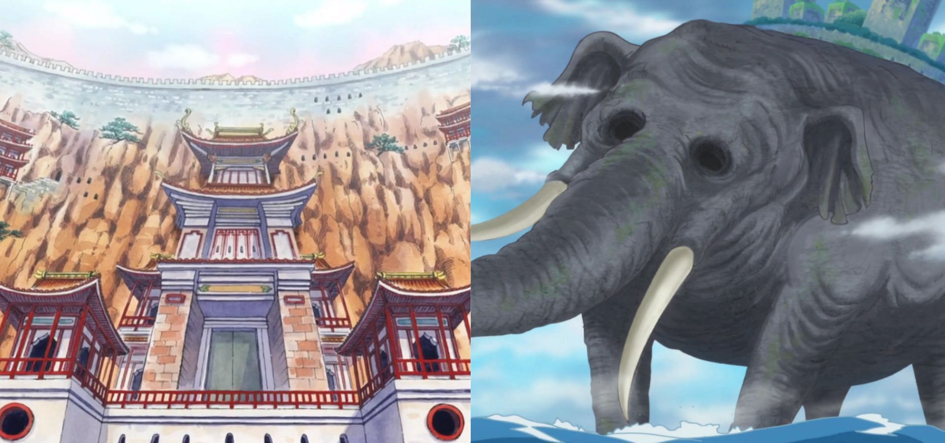 One Piece locations inspired by the real world (Image via Toei Animation)