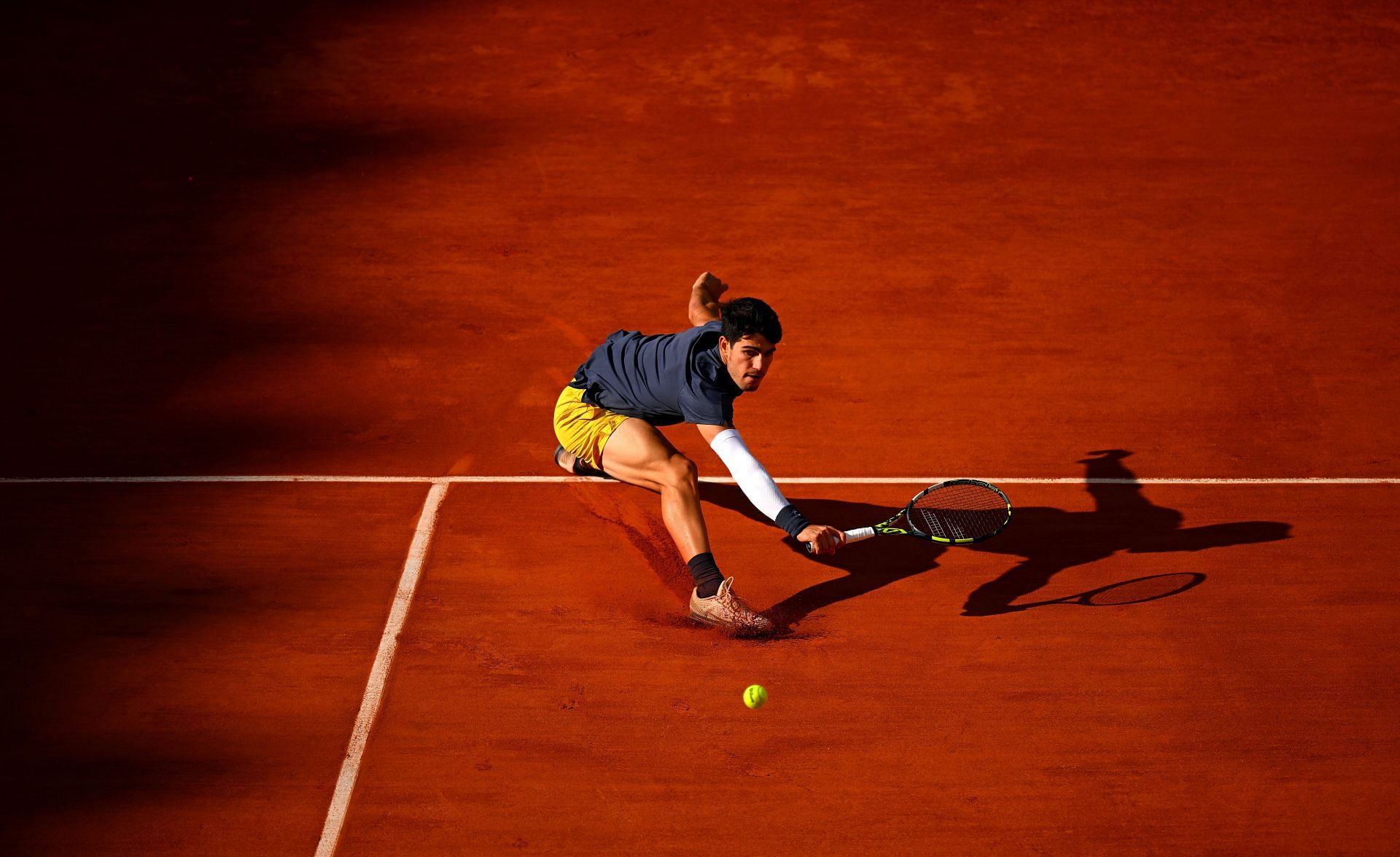 Carlos Alcaraz at the 2024 French Open - Day 15