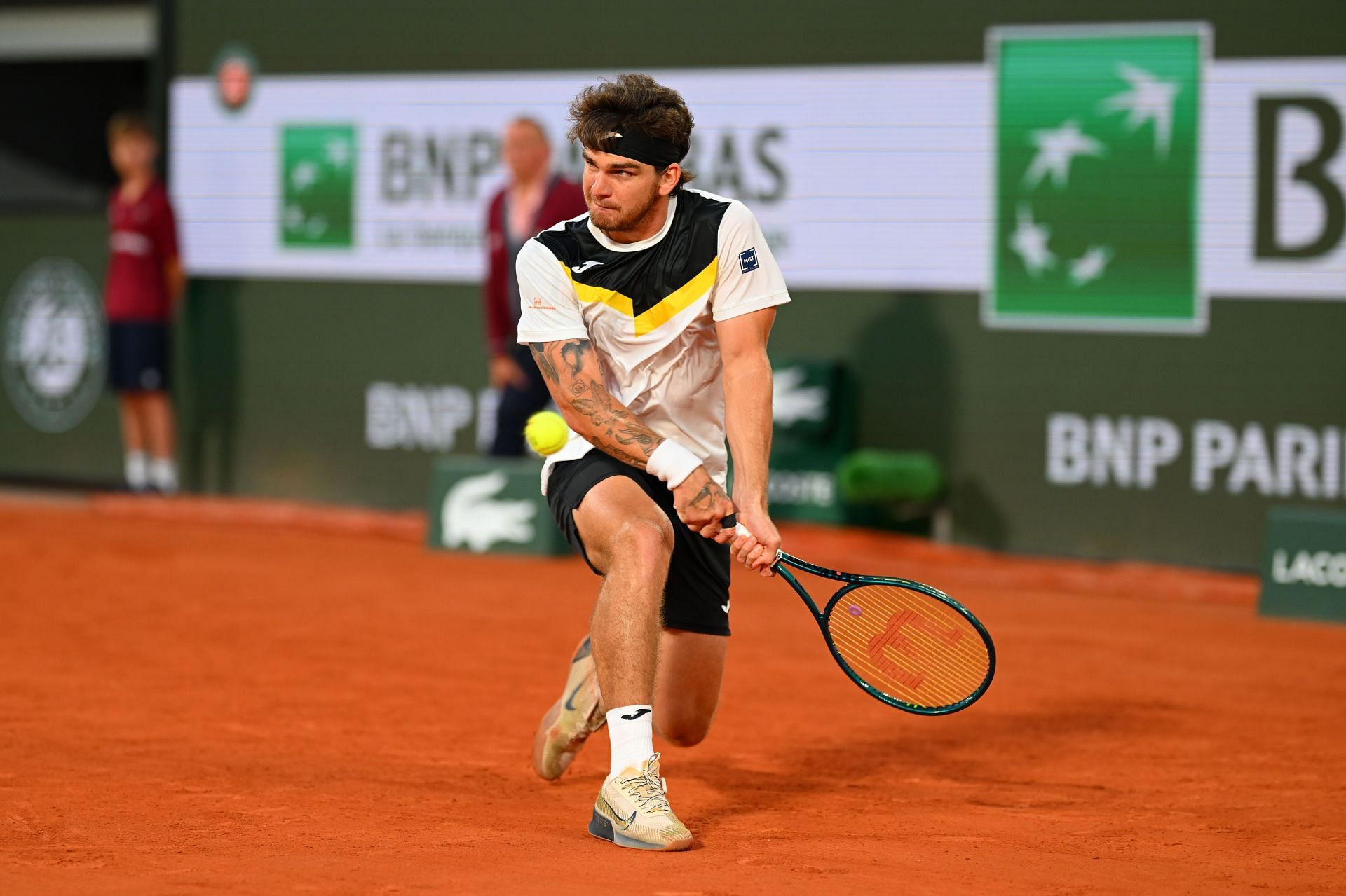 Thiago Seyboth Wild at the 2024 French Open. (Photo: Getty)