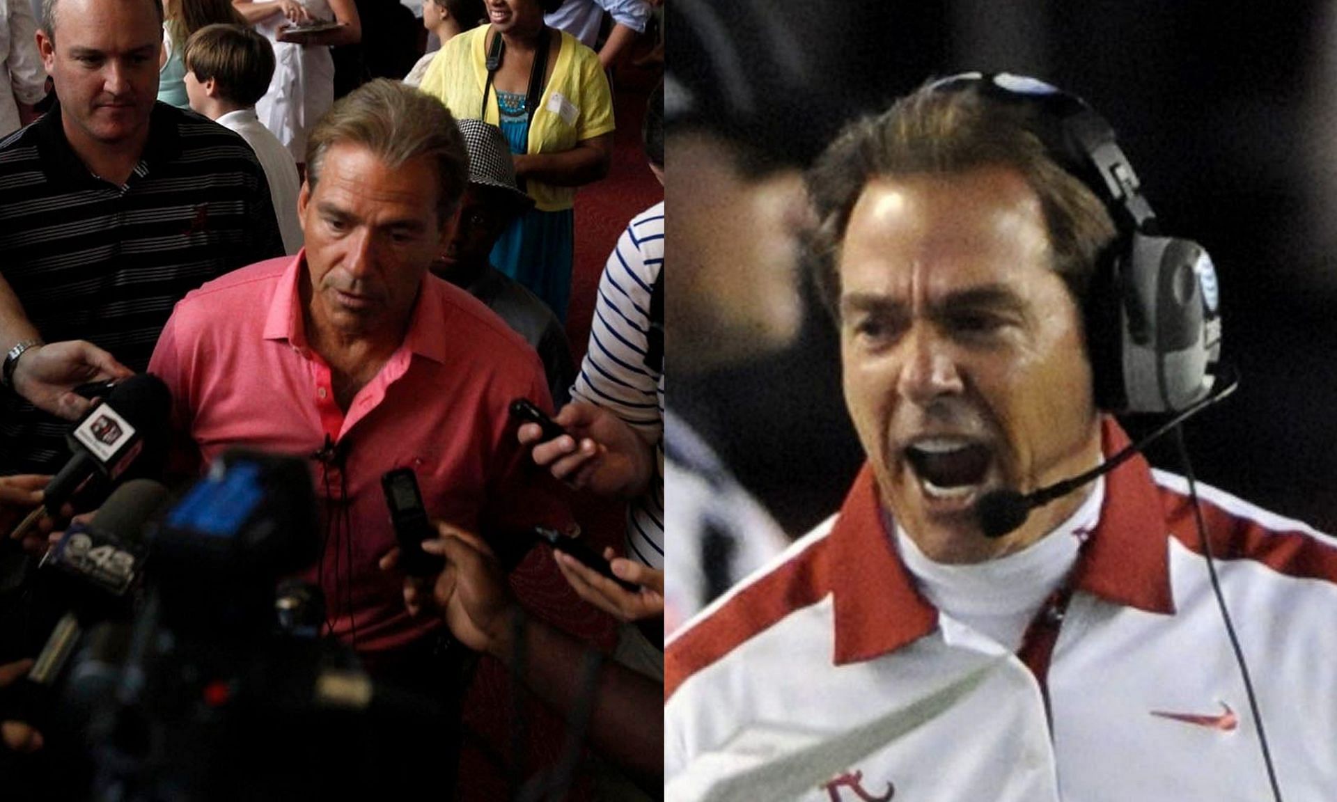 Nick Saban once lashed out at reporters following loss to Ole Miss in 2015.