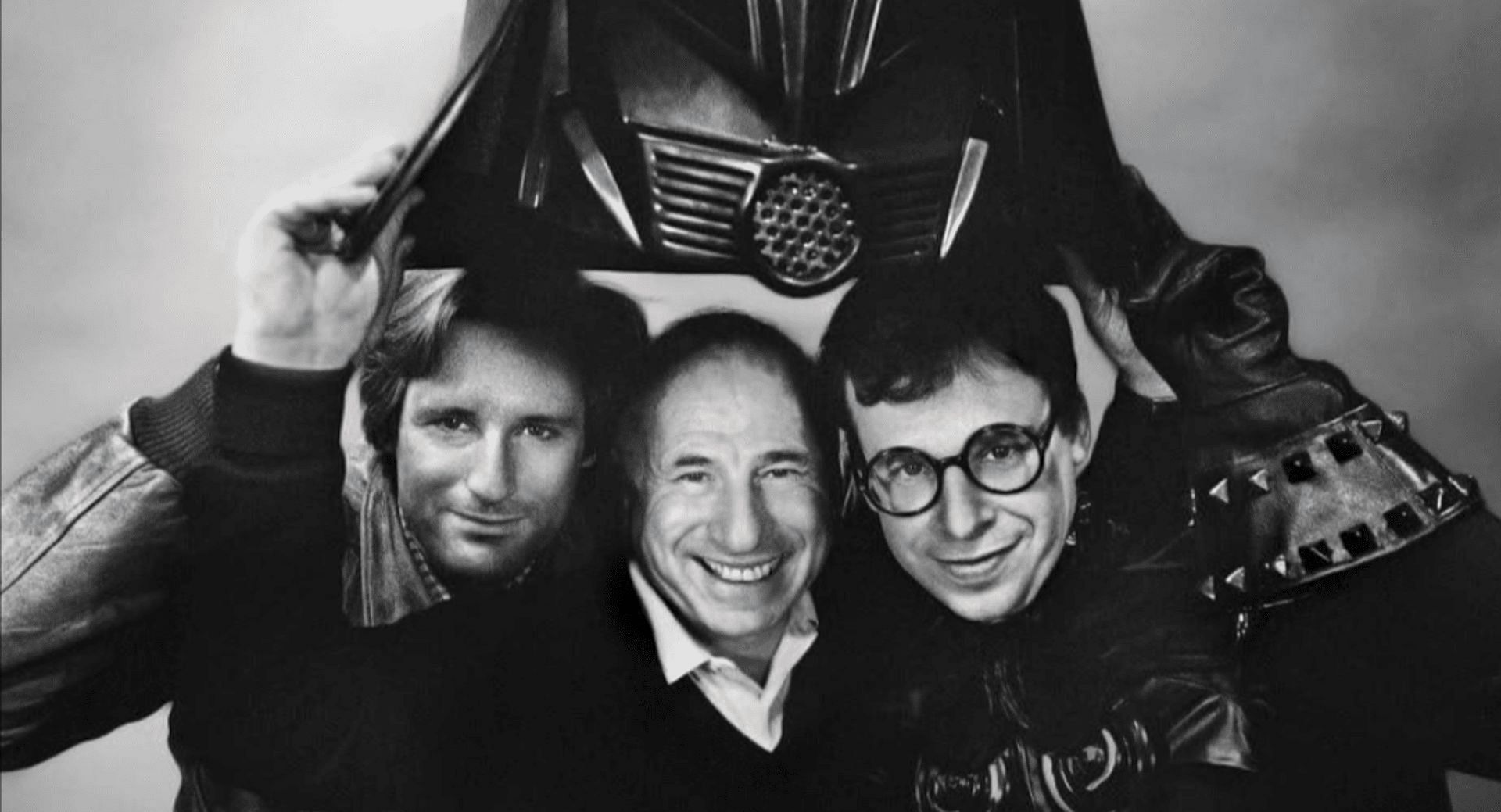 Mel Brooks, Bill Pullman, and Rick Moranis in a single frame (Image via Metro Goldwyn Mayer)