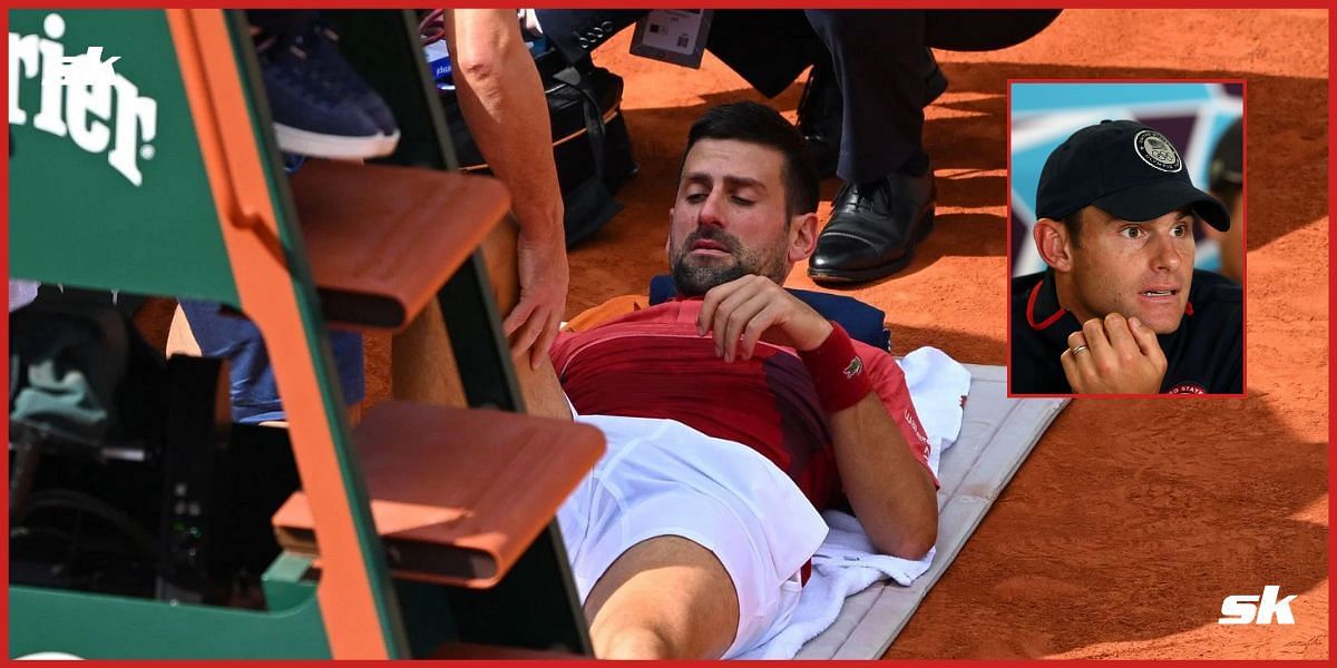 Novak Djokovic had sustained an injury during the 2024 French Open.