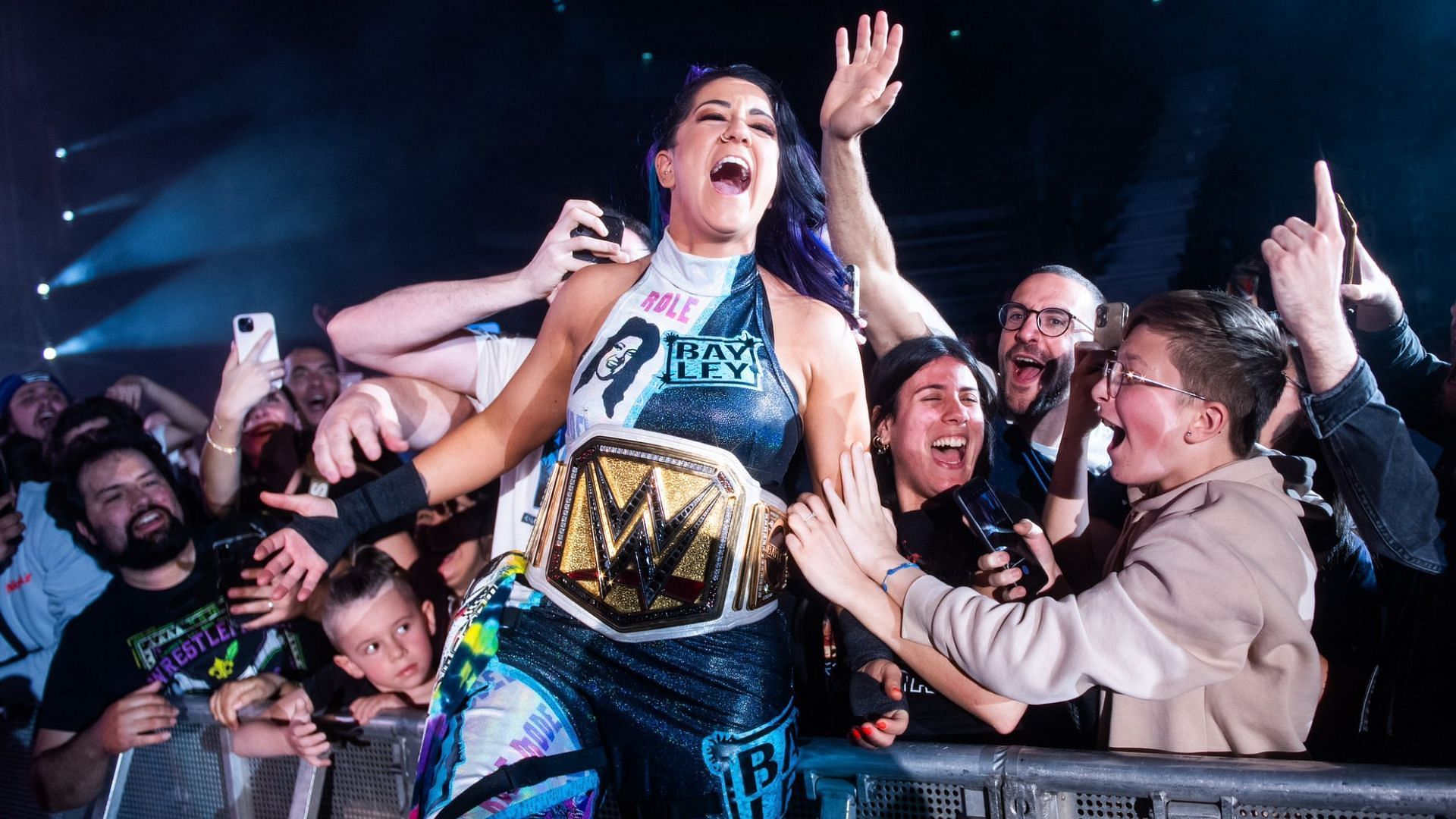 Bayley successfully defended her title at Clash at the Castle. [Photo: Bayley on X]