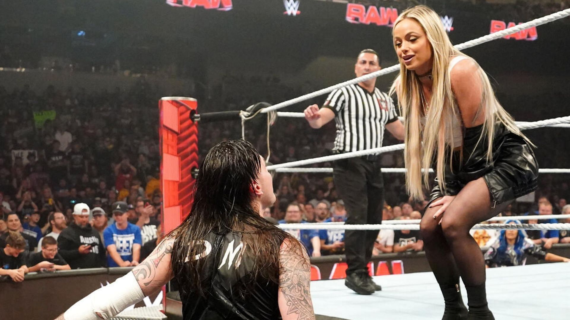 Dominik Mysterio (left) and Liv Morgan (right) (Image Credits: WWE.com)